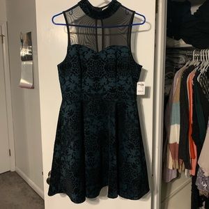 charlotte russe high neck dress